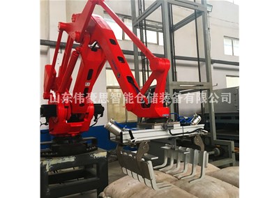 花生粕全自动码垛机的主要性能优势是什么？