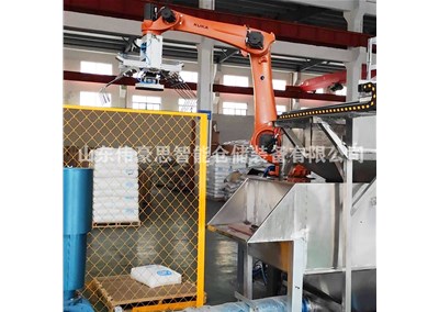 面粉全自动拆垛拆包设备 智能拆垛拆包线工作流程