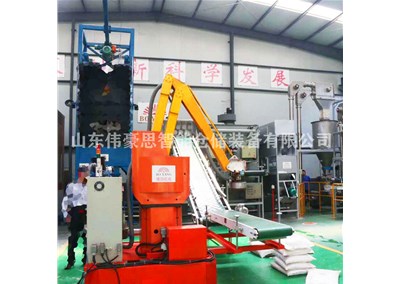 石膏粉全自动码垛设备的工作原理是什么？