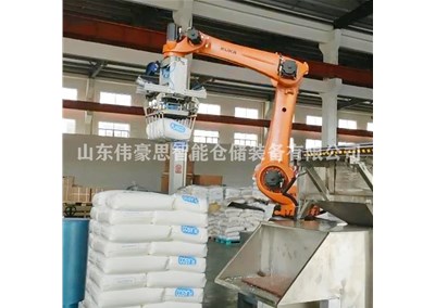 碳酸钠自动化拆垛设备 全自动拆垛机械手视频