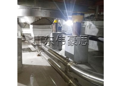 碱粉管链式输送机 管链粉料输送机定制