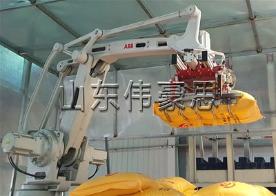 50KG菌肥码垛机器人的功能特点简述