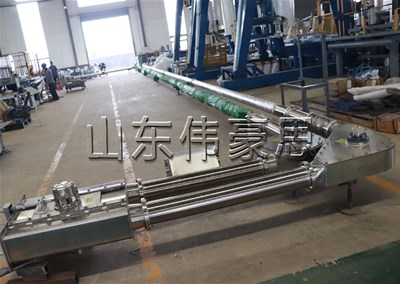 聚丙烯粉管链输送机 管链式输送系统方案